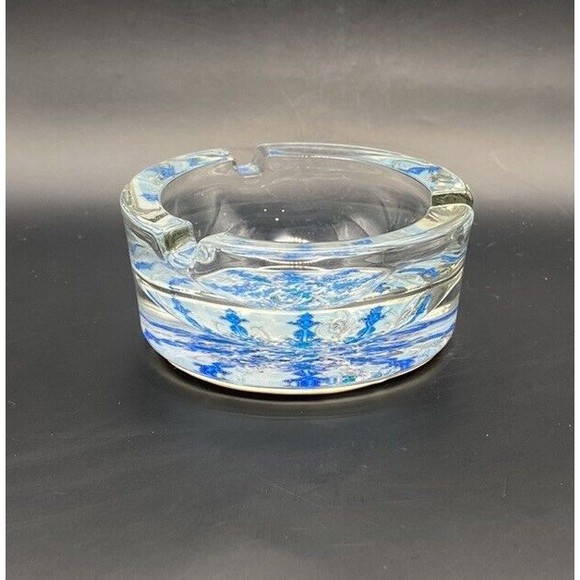 Vintage Camel Ashtray Signature Blends Mellow Heavy Glass Ash Tray - Picture 5 of 8